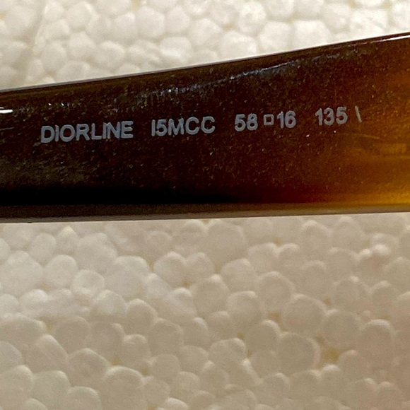 Christian Dior DIORLINE vintage large sunglasses ?️ made in Italy main image 16